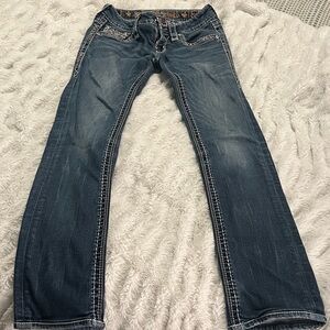 Rock Revival Dark Blue Boot Cut Jeans